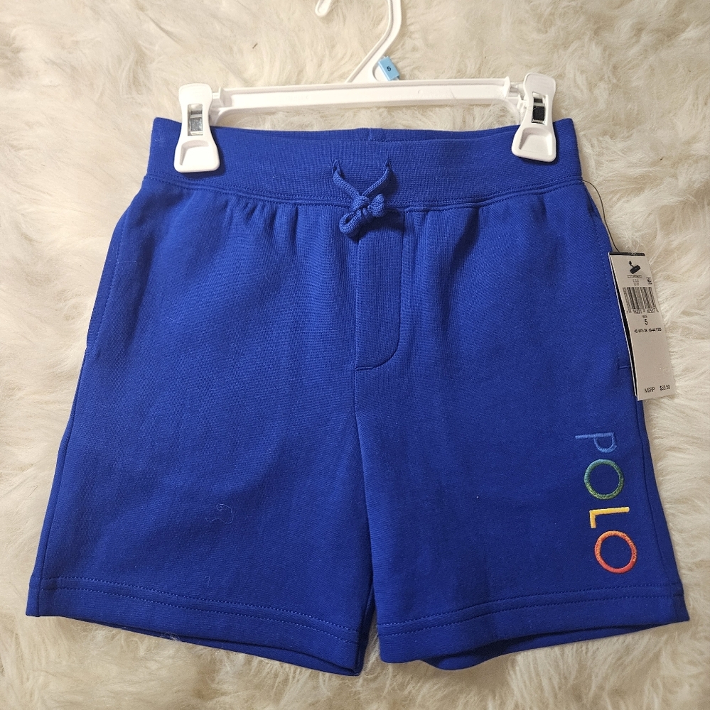 POLO BY RALPH LAUREN KNIT OMBRE LOGO SHORT